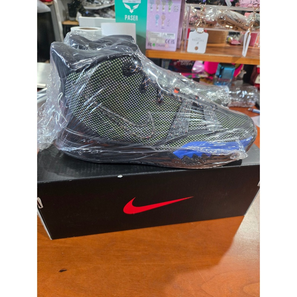 Nike Kyrie 7 GS Black Lime Ice Basketball Shoes CT4080-007 Size 5.5Y